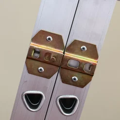 BPS Access Solutions Échelle de grenier coulissante aluminium 3 sections avec main courante, Charge max. 150 kg, EN14975, BPS Depot- Escalier Escamotable