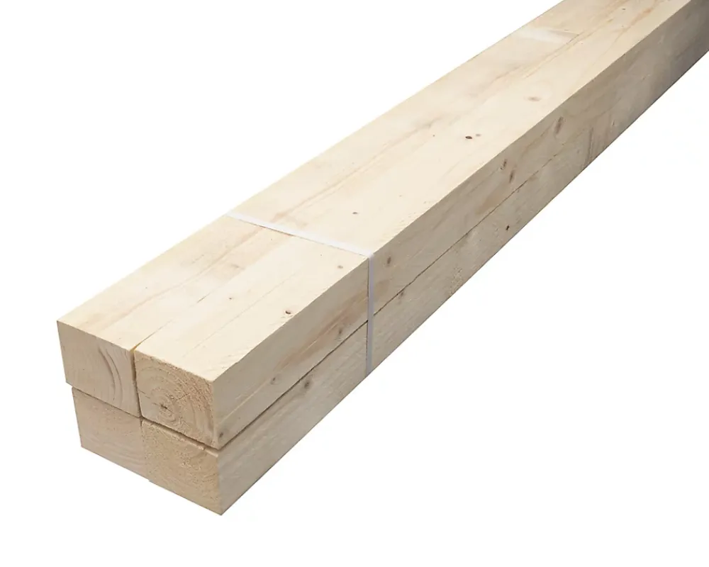 Chevron brut ép 63 mm x l 75 mm x L 2 400 mm - 4 paquets- Bois De Charpente