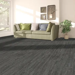 Floordirekt Dalle Et Lame Pvc<Chêne Vintage Dunkel Aspect Bois carrelage Revêtement de Sol, 100 x 150 cm