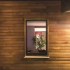 3 in 1 Châssis fixe en Aluminium RAL 9005 ( L.: 260 cm x H.: 135 cm)- Fenêtre Aluminium