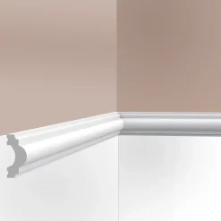 Cimaises Et Plus Cimaise , Moulure M04 - 4x2x200cm (h x p x L) - moulure décorative polyuréthane- Moulure