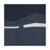 Decoon Moulure<Cimaise décorative - Modèle arrondi - Polystyrène - 200x1,8x3,8 cm