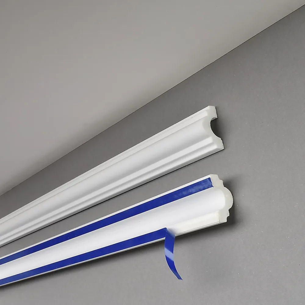 Decosa Cimaise décorative Rike blanc intemporel- Moulure