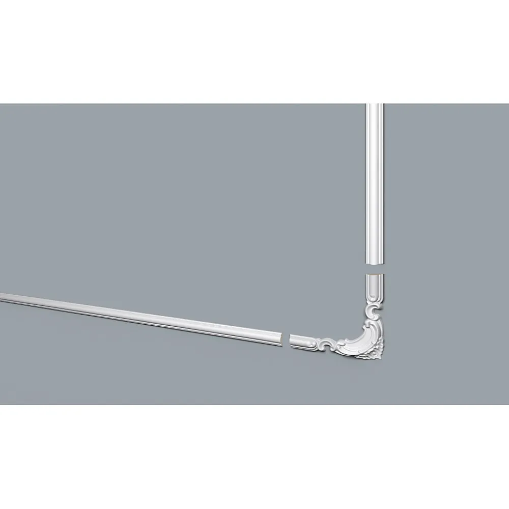 Decoflair CL2-FRAME-CORNERS Cimaise Polystyrène HD 13 x 220 x 315 - 1 pièce- Moulure