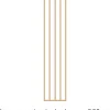Ad Lyon Groupe Cloison Amovible<Cloison bois claustra chene - Lames droites - H254cm x L50cm x P7cm
