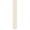 Ad Lyon Groupe Cloison bois claustra chene - Lames droites - H254cm x L30cm x P7cm- Cloison Amovible