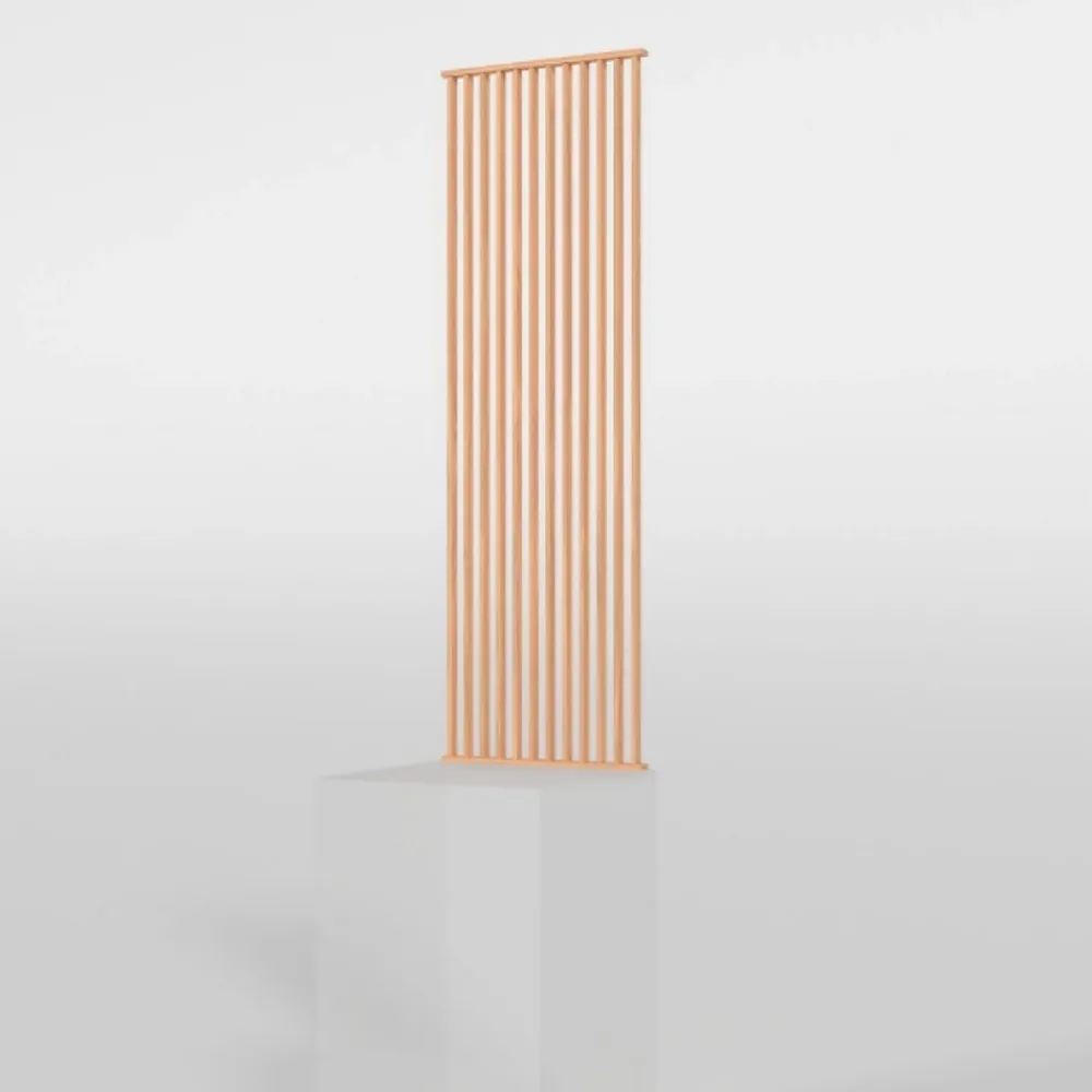 Wood&Sens Cloison de séparation claustra amovible Pin, H.2,03 m x l.80 cm, P. 5 cm- Cloison Amovible