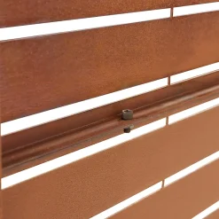 Casa.Pro Cloison de séparation Nodepp pour extérieur et intérieur acier corten 180 x 90 x 40 cm rouille- Cloison Amovible