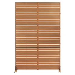 Casa.Pro Cloison de séparation Nodepp pour extérieur et intérieur acier corten 180 x 120 x 40 cm rouille- Cloison Amovible