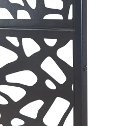 Casa.Pro Cloison Amovible<Cloison de séparation Poskind acier 200 x 100 x 50 cm noir
