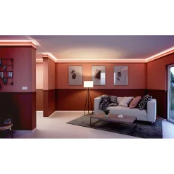 Decoflair CO1 Cimaise Polystyrène HD 38 x 18 x 2000 - 1 pièce- Moulure