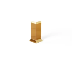Ilcom Moulure<Coin extérieur pour plinthe FL Or poli - 30mm x 100 mm x 0,65 ep.