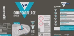 VPI Colle Carrelage Sol|Colle Carrelage Mural<Colle carrelage blanche, le sac de 5 kg
