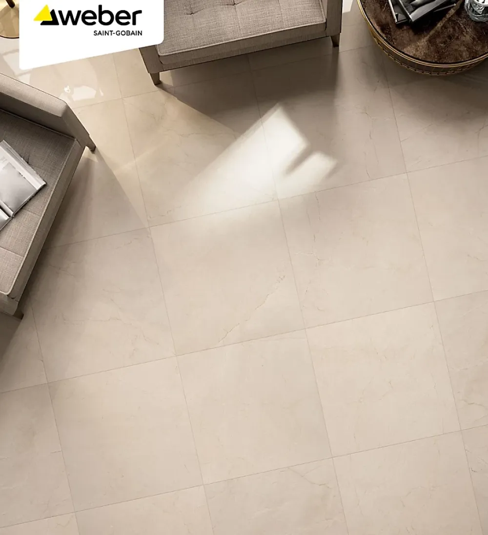 Weber Saint-Gobain Colle Carrelage Sol<Colle carrelage C2 carreaux et pierres toutes porosités sac de 25 KG