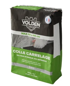 Volden Colle Carrelage Sol|Colle Carrelage Mural<Colle carrelage sol int/ext et mur intérieur gris C2E 25kg