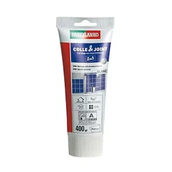 Parexlanko Colle et joint carrelage mur intérieur blanc 400 g- Colle Carrelage Mural