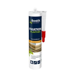 Bostik Colle Parquets Fixation Plinthes Cartouche 310 ml- Colle Parquet