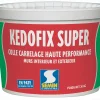 Semin Colle pour Carrelage Haute Performance Kedofix , Prêt à l'emploi, Intérieur/extérieur, seau de 20 kg- Colle Carrelage Sol