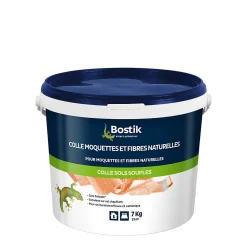 Bostik Colle Pour Moquette|Colle Pour Moquette<Colle Sols Souples pour Moquettes et Fibres naturelles Pâte 7 kg