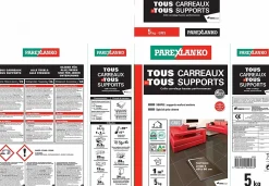Parexlanko Colle Carrelage Sol|Colle Carrelage Mural<Colle tous carreaux tous supports Gris 5kg