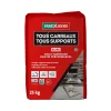 Parexlanko Colle tous carreaux tous supports Blanc 25kg- Colle Carrelage Sol|Colle Carrelage Mural