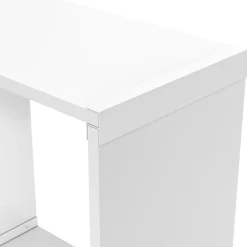 GoodHome Tablette Bois Et Mélaminé<Connecteur angle marlow blanc 300 mm