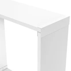 GoodHome Connecteur angle marlow blanc 200mm- Tablette Bois Et Mélaminé