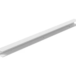 GoodHome Connecteur marlow blanc 400mm- Tablette Bois Et Mélaminé