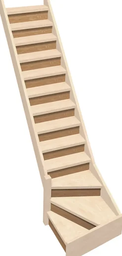 Kordo Contremarche escalier 1/4 tournant 80 cm- Accessoire D'Escalier