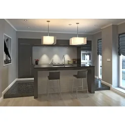 Decoon Moulure Et Rosace De Plafond<Corniche de Plafond Décorative - Modèle Lisse - Polystyrène - 200x5x5 cm