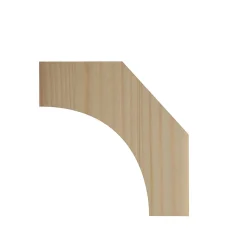 Corniche moderne pin 18 x 18 mm L.2,4 m- Moulure