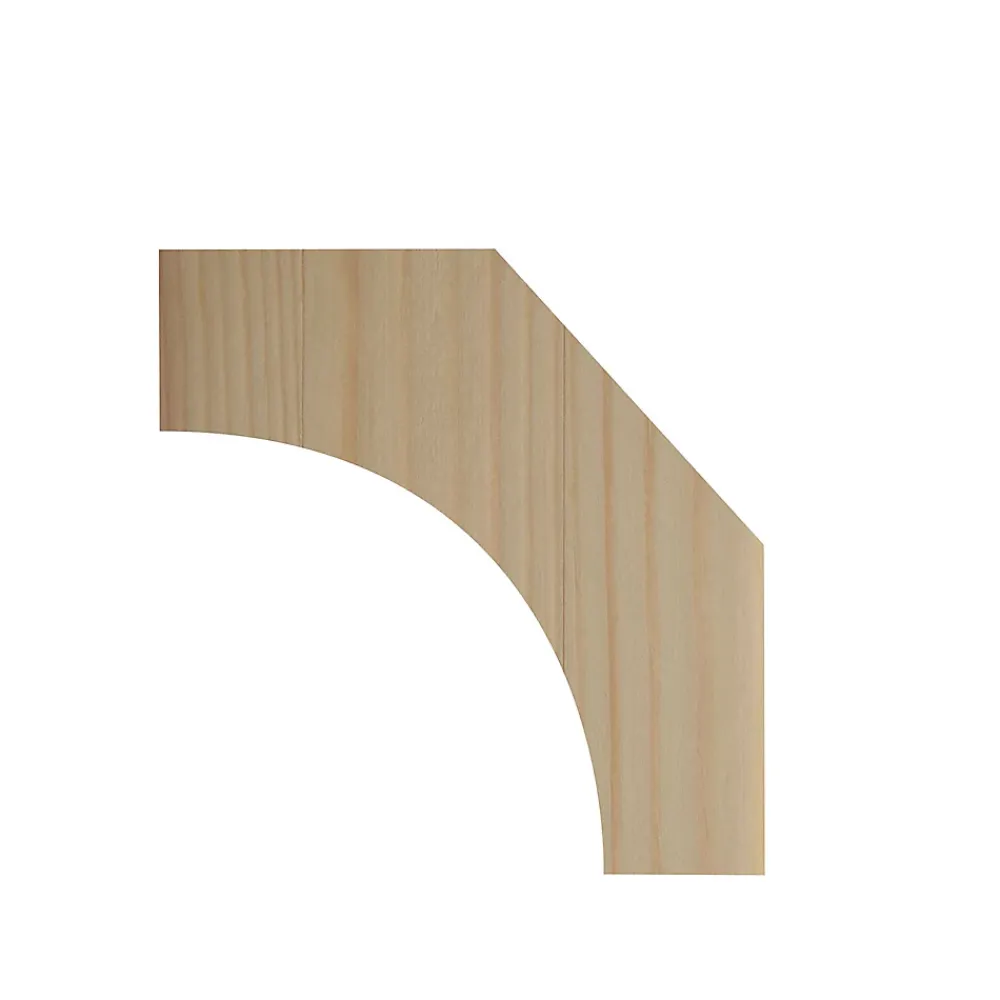 Corniche moderne pin 18 x 18 mm L.2,4 m- Moulure