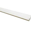 Corniche moderne tronquée MDF prépeint blanc 23x23mm L.2,44m- Moulure