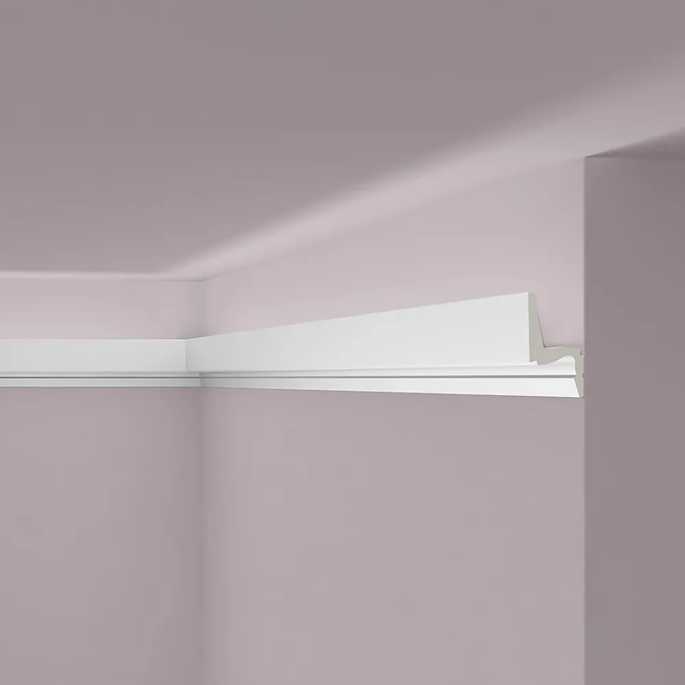 Noel & Marquet Corniche NMC ARSTYL IL7 MEMORY Moulure décorative Corniche de plafond Éclairage indirect- Moulure Et Rosace De Plafond