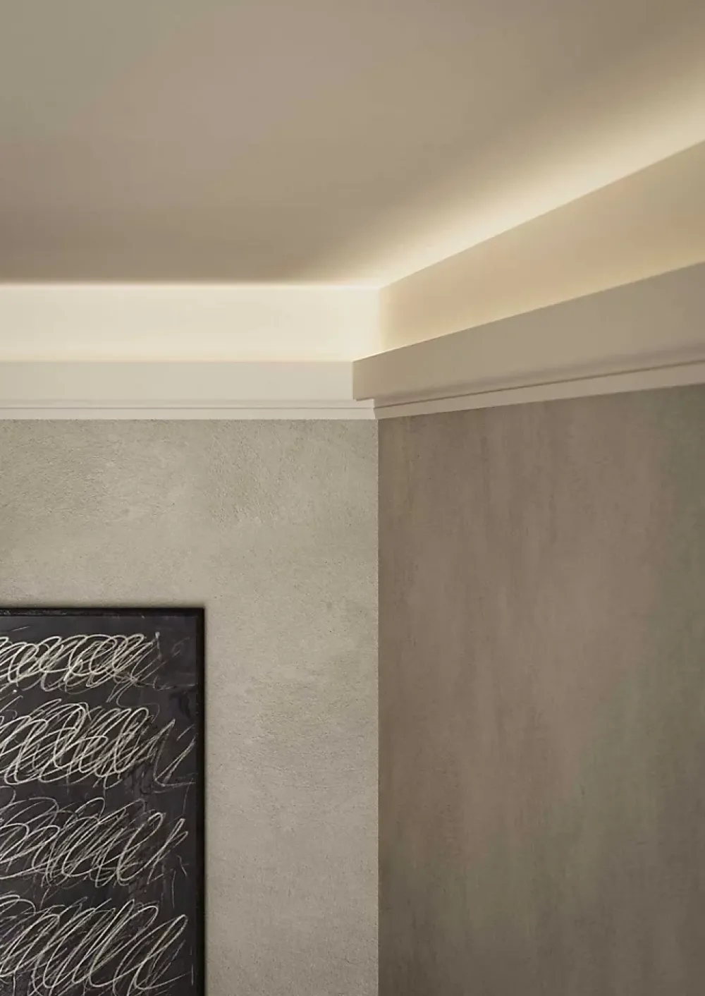 Noel & Marquet Corniche NMC ARSTYL IL7 MEMORY Moulure décorative Corniche de plafond Éclairage indirect- Moulure Et Rosace De Plafond