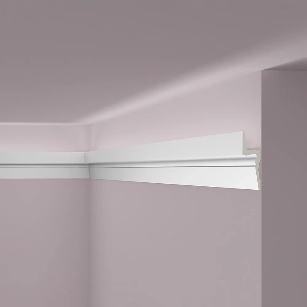 Noel & Marquet Corniche NMC ARSTYL IL9 MEMORY Moulure décorative Corniche de plafond Éclairage indirect- Moulure Et Rosace De Plafond
