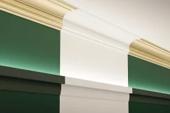 Noel & Marquet Corniche NMC ARSTYL IL9 MEMORY Moulure décorative Corniche de plafond Éclairage indirect- Moulure Et Rosace De Plafond