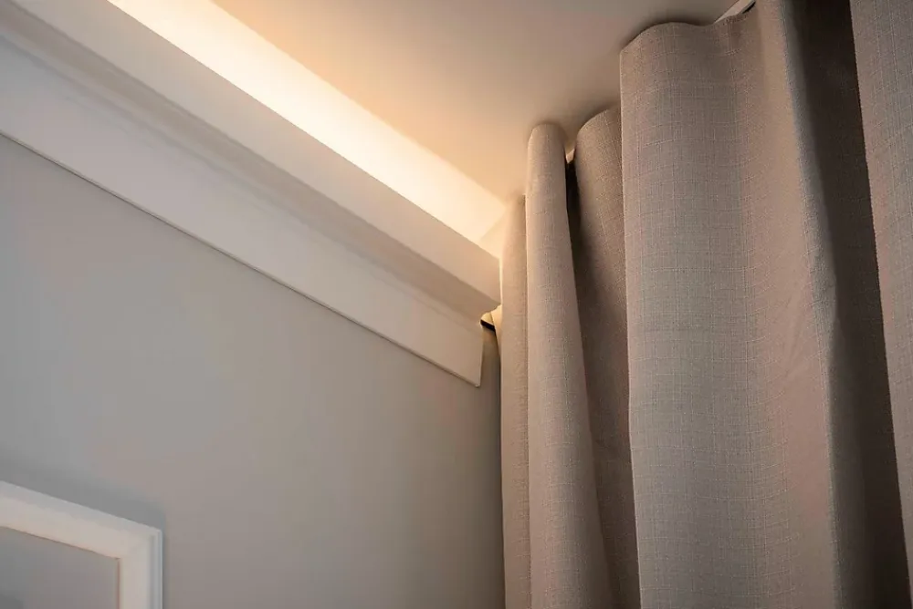 Noel & Marquet Corniche NMC ARSTYL IL9 MEMORY Moulure décorative Corniche de plafond Éclairage indirect- Moulure Et Rosace De Plafond
