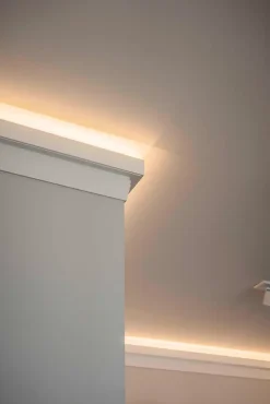Noel & Marquet Corniche NMC ARSTYL IL9 MEMORY Moulure décorative Corniche de plafond Éclairage indirect- Moulure Et Rosace De Plafond