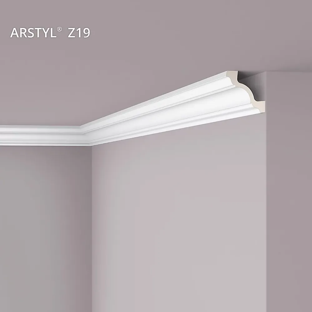 Noel & Marquet Corniche NMC ARSTYL Z19 Moulure décorative Corniche de plafond- Moulure Et Rosace De Plafond