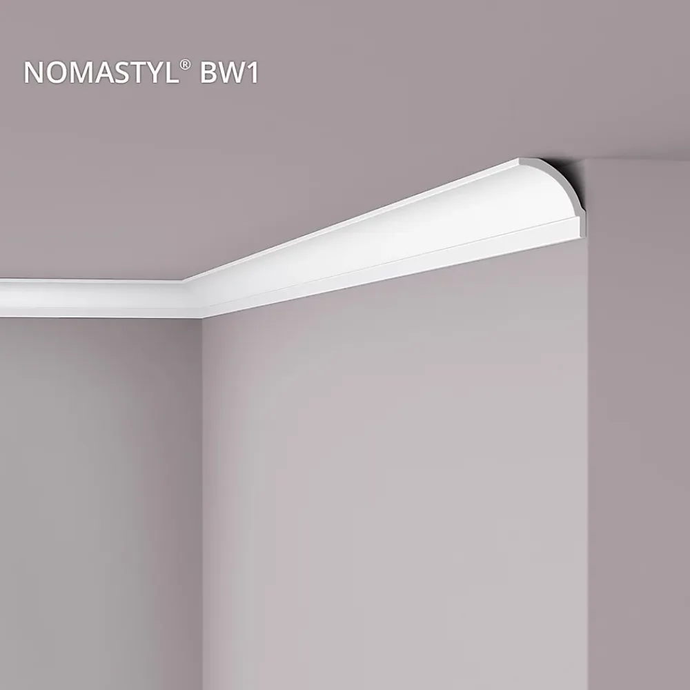 Noel & Marquet Moulure Et Rosace De Plafond<Corniche NMC NOMASTYL BW1 Moulure décorative Corniche de plafond