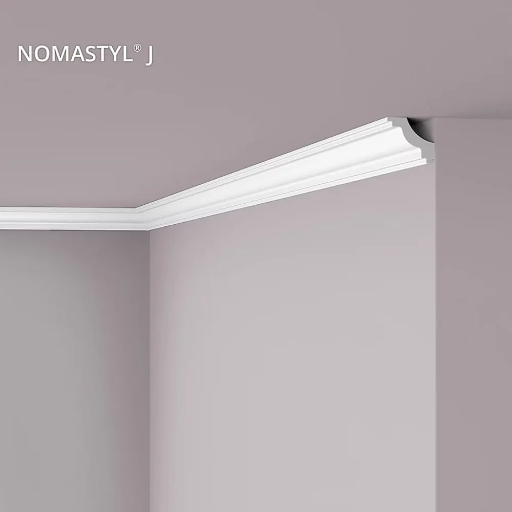Noel & Marquet Moulure Et Rosace De Plafond<Corniche NMC NOMASTYL J Moulure décorative Corniche de plafond