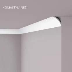 Noel & Marquet Corniche NMC NOMASTYL NE3 PURE Moulure décorative Corniche de plafond- Moulure Et Rosace De Plafond