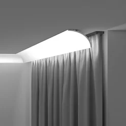 Noel & Marquet Moulure Et Rosace De Plafond<Corniche NMC WALLSTYL IL18 Moulure décorative Moulure en stuc Éclairage indirect