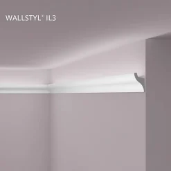Noel & Marquet Moulure Et Rosace De Plafond<Corniche NMC WALLSTYL IL3 Moulure décorative Corniche de plafond Éclairage indirect