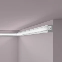 Noel & Marquet Corniche NMC WALLSTYL IL12 Moulure décorative Corniche de plafond Éclairage indirect- Moulure Et Rosace De Plafond