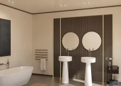 Noel & Marquet Corniche NMC WALLSTYL IL12 BLACK Moulure décorative Cimaise Éclairage indirect- Moulure Et Rosace De Plafond