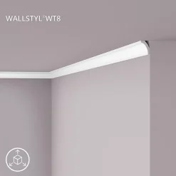 Noel & Marquet Moulure Et Rosace De Plafond<Corniche NMC WALLSTYL WT8 Moulure décorative Plinthe