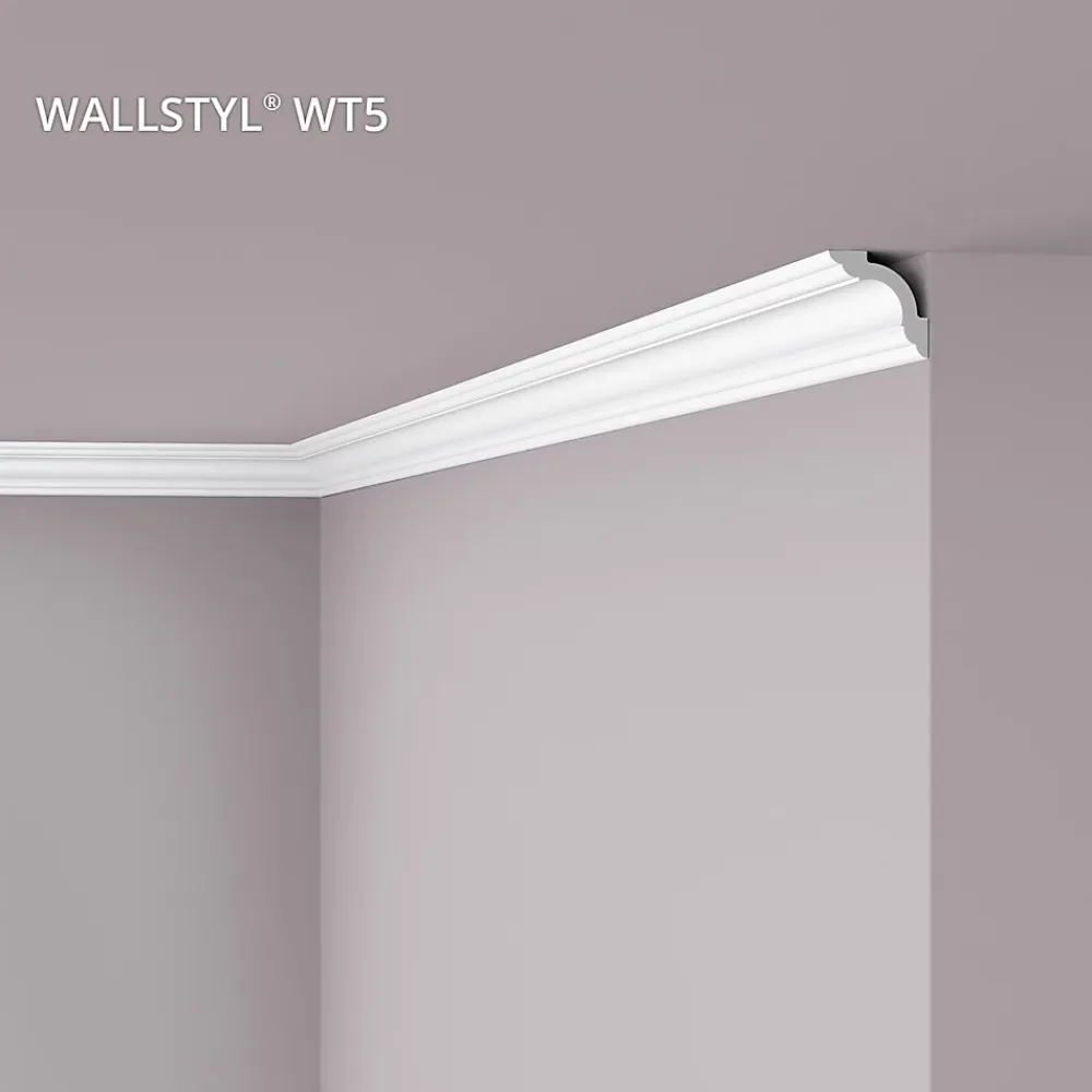 Noel & Marquet Corniche NMC WALLSTYL WT5 Moulure décorative Corniche de plafond- Moulure Et Rosace De Plafond