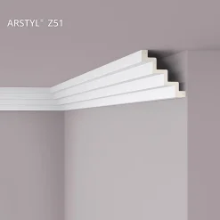Noel & Marquet Moulure Et Rosace De Plafond<Corniche NMC Z51-box ARSTYL 1 carton 8 pièces Moulure décorative
